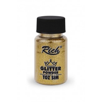 Rich 50ml Σκόνη Glitter 1932 Gold