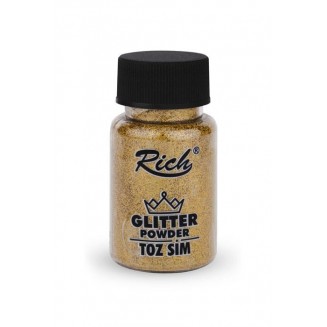 Rich 50ml Σκόνη Glitter 1933 Iridescent Gold