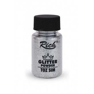 Rich 50ml Σκόνη Glitter 4594 Silver