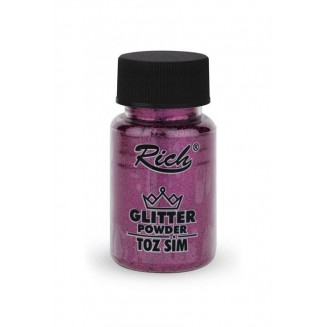 Rich 50ml Σκόνη Glitter 4598 Fuchsia