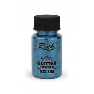 Rich 50ml Σκόνη Glitter 4604 Turquoise