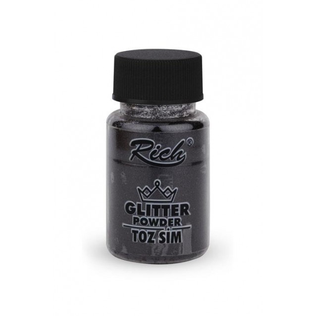Rich 50ml Σκόνη Glitter 4621 Black