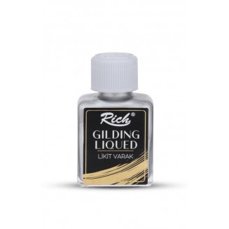 Rich 75ml Μεταλλικό Χρώμα Επιχρύσωσης 9679 Silver