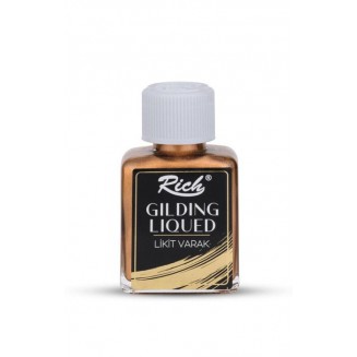 Rich 75ml Μεταλλικό Χρώμα Επιχρύσωσης 9680 Copper