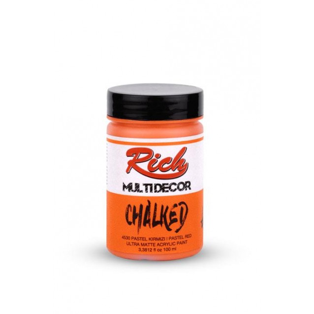 Rich 100ml Χρώμα Κιμωλίας 3616 Pastel Red