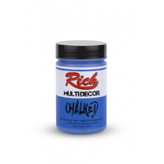 Rich 100ml Χρώμα Κιμωλίας 3627 Mediterranian Blue