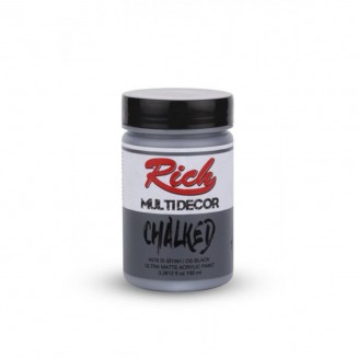 Rich 100ml Χρώμα Κιμωλίας 3639 Carbon Black