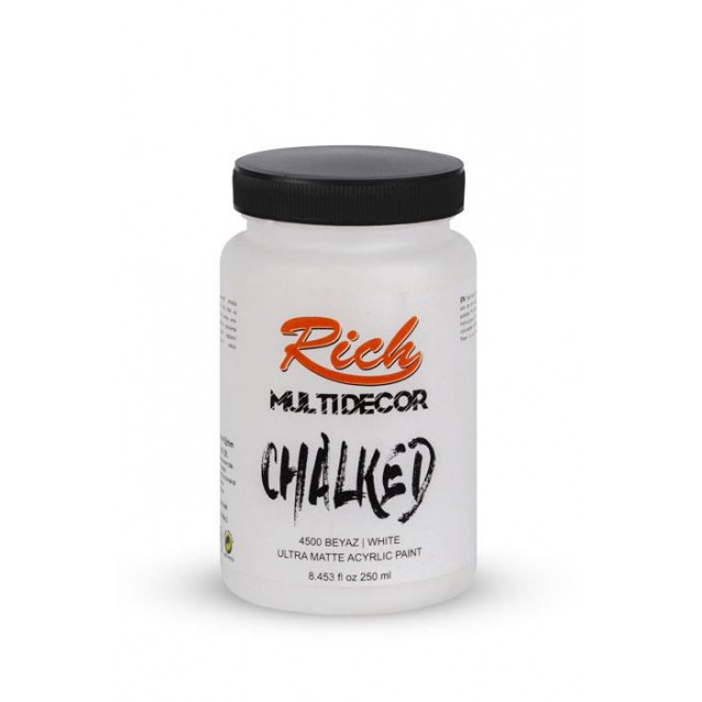 Rich 250ml Χρώμα Κιμωλίας 4500 White