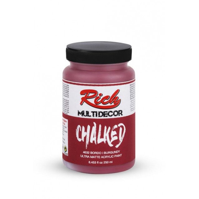 Rich 250ml Χρώμα Κιμωλίας 4532 Burgundy