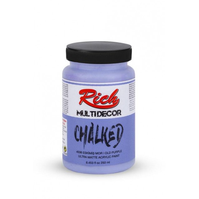 Rich 250ml Χρώμα Κιμωλίας 4536 Old Purple