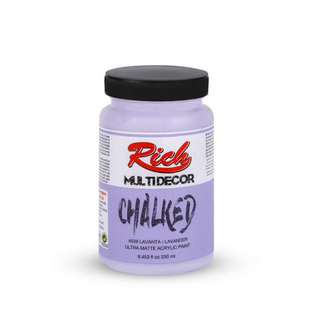 Rich 250ml Χρώμα Κιμωλίας 4538 Lavender