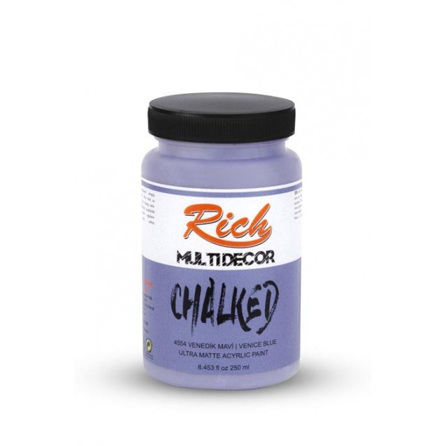 Rich 250ml Χρώμα Κιμωλίας 4554 Venice Blue