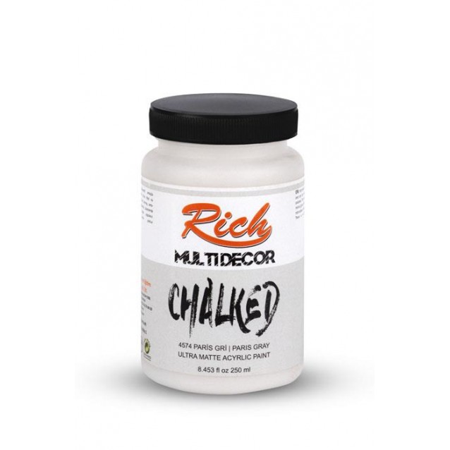 Rich 250ml Χρώμα Κιμωλίας 4574 Paris Grey
