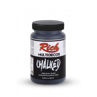 Rich 250ml Χρώμα Κιμωλίας 4580 Black