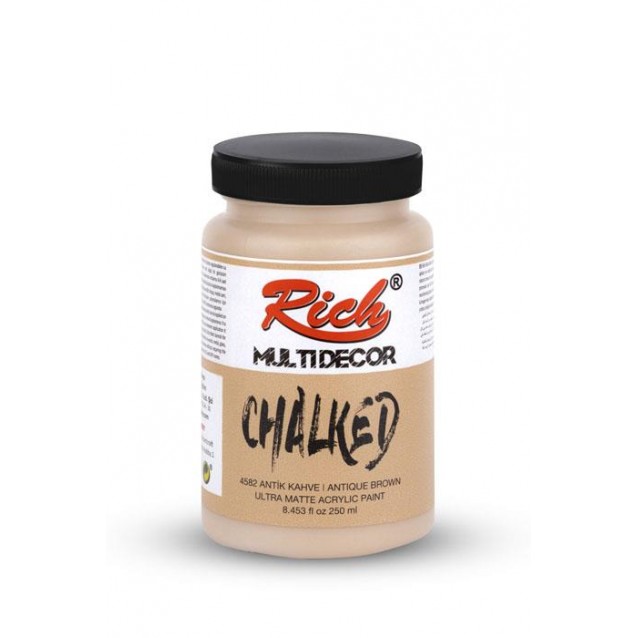 Rich 250ml Χρώμα Κιμωλίας 4582 Antique Brown