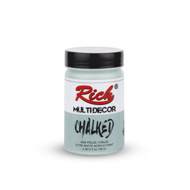Rich 100ml Χρώμα Κιμωλίας 6538 Turquoise Blue