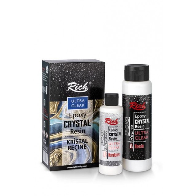 Rich 500ml Υγρό Γυαλί & 250ml Καταλύτης Ultra Clear