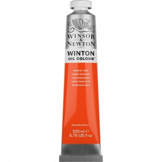 Winsor & Newton 200ml Winton Oil Scarlet Lake