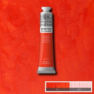 Winsor & Newton 200ml Winton Oil Scarlet Lake