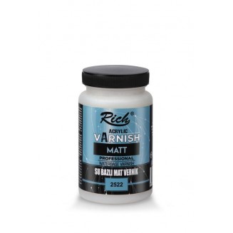 Rich 250ml Ματ Βερνίκι Νερού