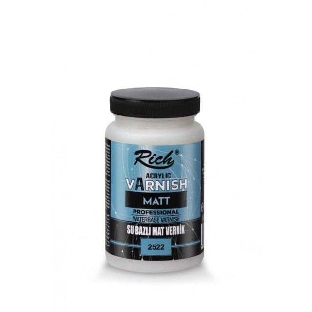 Rich 250ml Ματ Βερνίκι Νερού