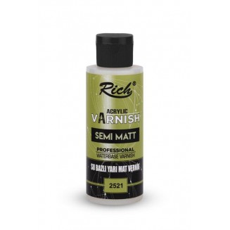 Rich 120ml Σατινέ Βερνίκι Νερού