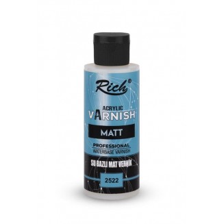 Rich 120ml Ματ Βερνίκι Νερού