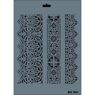 Rich Stencil Dantel 25x35cm 901
