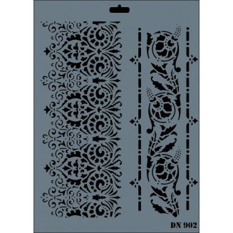 Rich Stencil Dantel 25x35cm 902