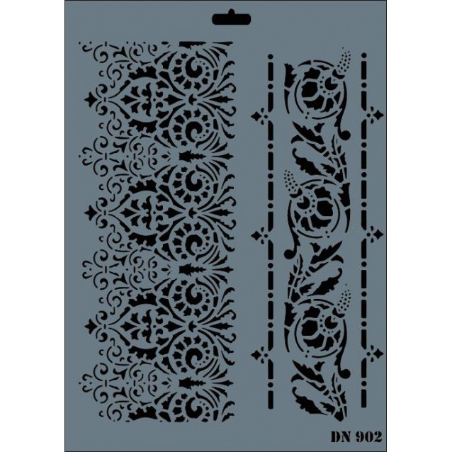 Rich Stencil Dantel 25x35cm 902