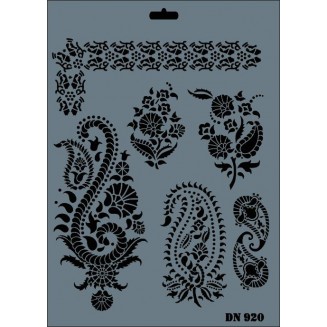 Rich Stencil Dantel 25x35cm 920