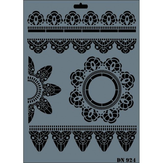 Rich Stencil Δαντέλα 25x35cm 924
