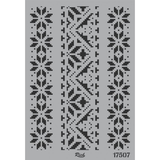 Rich Stencil 33x48cm -17507