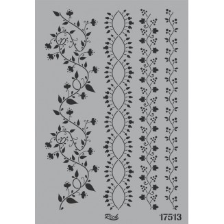 Rich Stencil 33x48cm -17513