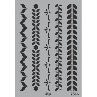Rich Stencil 33x48cm -17514