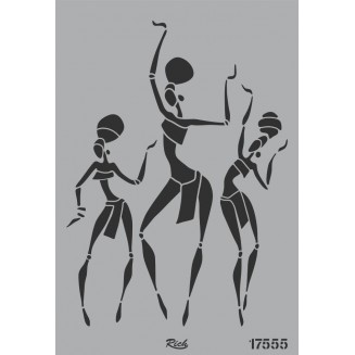 Rich Stencil 33x48cm -17555