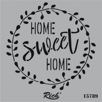 Rich Stencil Τετράγωνο 25x25 cm 15789