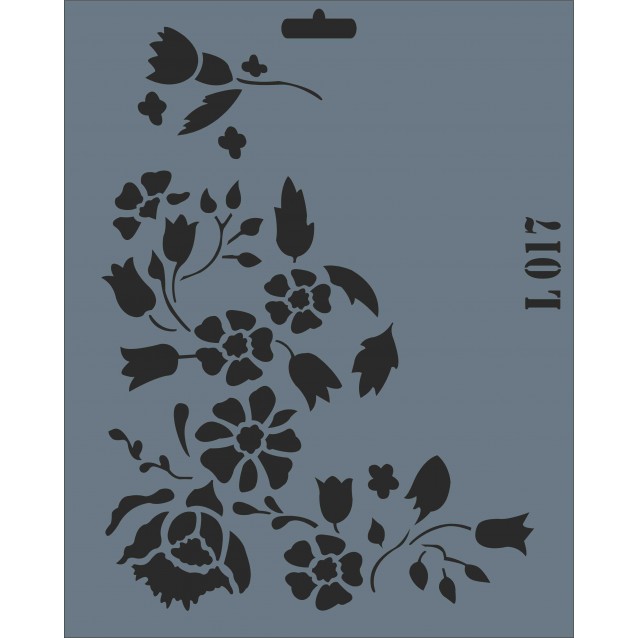 Rich Stencil 20x25cm 017