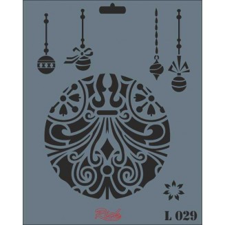 Rich Stencil 20x25cm 029