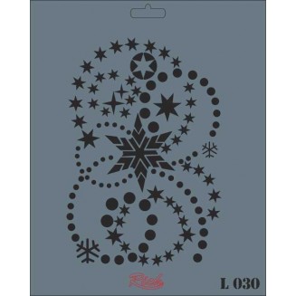 Rich Stencil 20x25cm 030