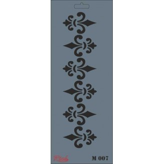 Rich Stencil 11x29cm 007