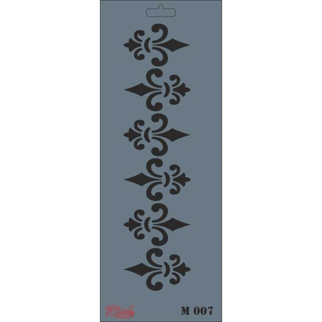 Rich Stencil 11x29cm 007
