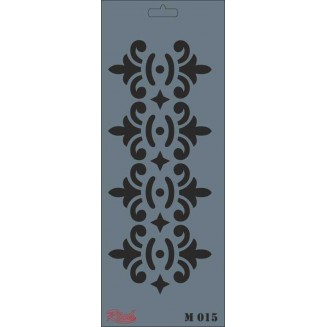 Rich Stencil 11x29cm 015