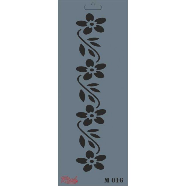 Rich Stencil 11x29cm 016