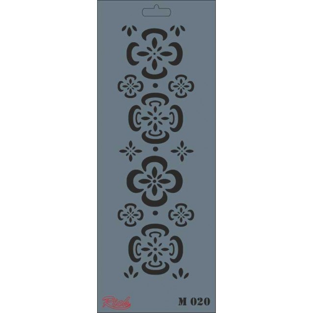 Rich Stencil 11x29cm 020