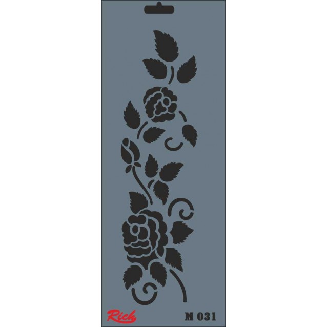 Rich Stencil 11x29cm 031