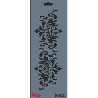 Rich Stencil 11x29cm 032