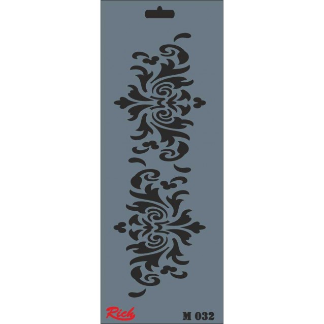 Rich Stencil 11x29cm 032
