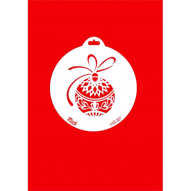 Rich Stencil 14x13cm 007