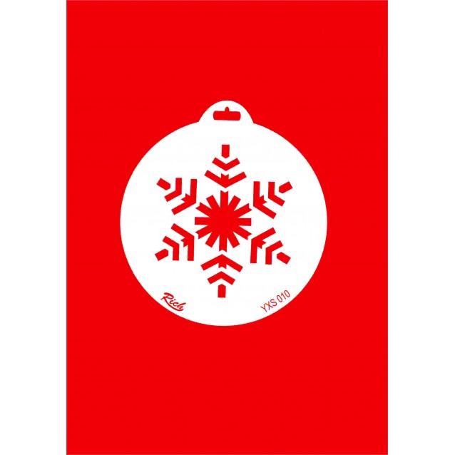 Rich Stencil 14x13cm 010